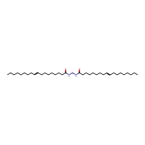 N-[(octadec-9-enoylamino)methyl]octadec-9-enamide structure