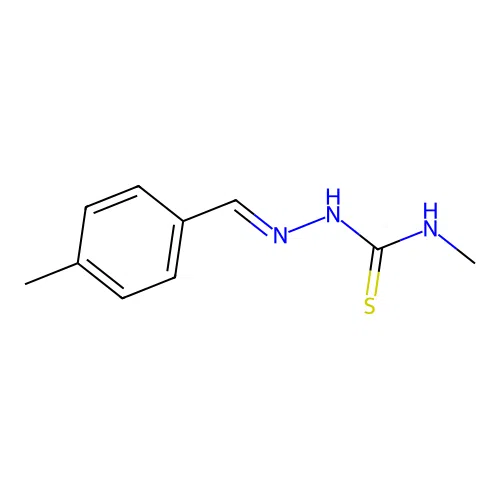1-Methyl-3-[(4-methylphenyl)methylideneamino]thiourea structure