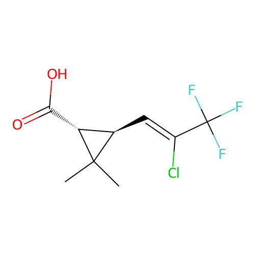 Lambda-Cyhalothric Acid Impurity 1 structure