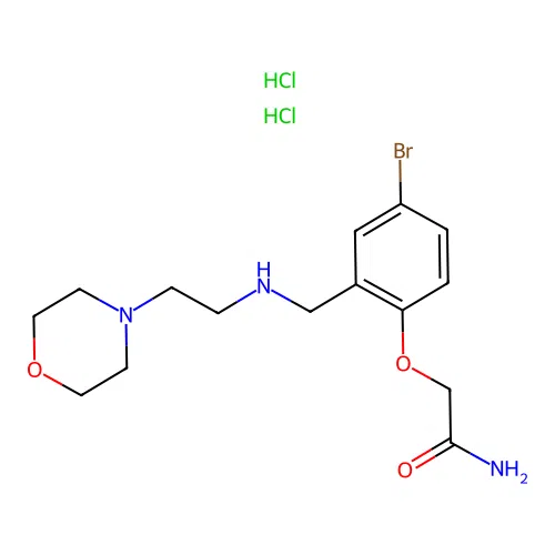 C15H24BrCl2N3O3 structure