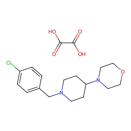 4-(1-(4-Chlorobenzyl)piperidin-4-yl)morpholine oxalate structure