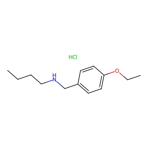 Butyl[(4-ethoxyphenyl)methyl]amine hydrochloride structure
