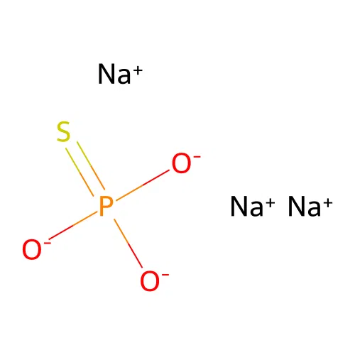Trisodium thiophosphate structure