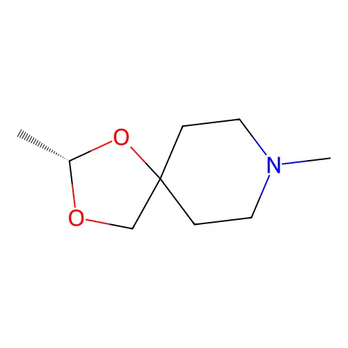 (2S)-2,8-dimethyl-1,3-dioxa-8-azaspiro[4.5]decane structure
