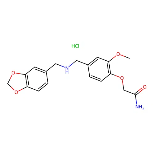 C18H21ClN2O5 structure