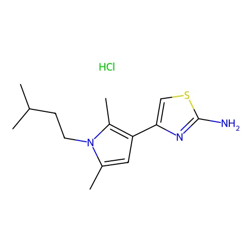 C14H22ClN3S structure