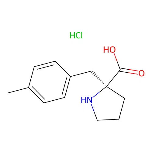 (2S)-2-[(4-methylphenyl)methyl]pyrrolidine-2-carboxylic Acid Hydrochloride structure