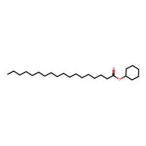 Cyclohexyl stearate structure