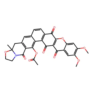 Cervinomycin A2 monoacetate structure