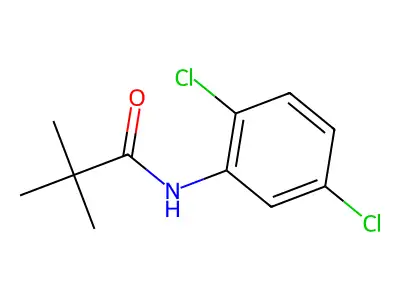 2',5'-Dichloro-2,2-dimethylpropionanilide structure
