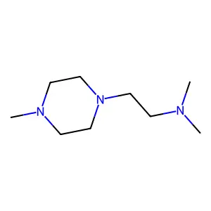 1-(2-(N,N-Dimethylamino)ethyl)-4-methylpiperazine structure