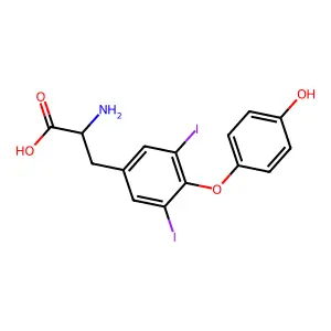 3,5-Diiodothyronine, L- structure