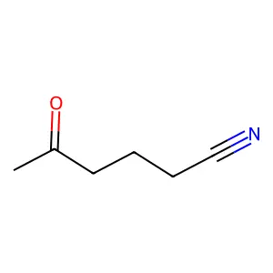 Hexanenitrile, 5-oxo- structure