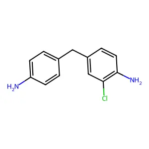 4-[(4-Aminophenyl)methyl]-2-chloroaniline structure