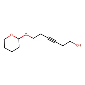 3-Hexyn-1-ol, 6-[(tetrahydro-2H-pyran-2-yl)oxy]- structure