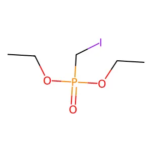 Diethyl (iodomethyl)phosphonate structure