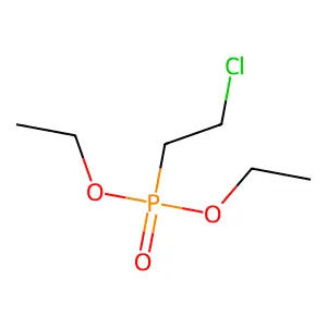 Diethyl (2-chloroethyl)phosphonate structure