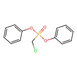 Diphenyl (chloromethyl)phosphonate structure