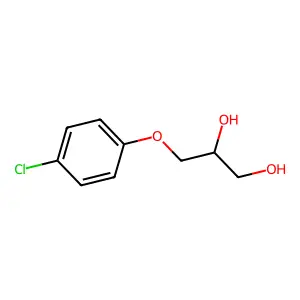 Chlorphenesin structure