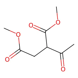 Dimethyl acetylsuccinate structure