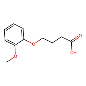 4-(2-Methoxy-phenoxy)-butyric acid structure