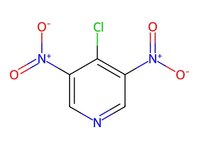 4-Chloro-3,5-dinitropyridine structure