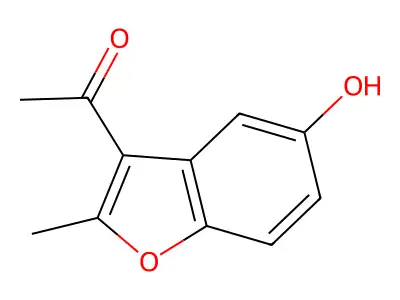 1-(5-Hydroxy-2-methyl-1-benzofuran-3-yl)ethan-1-one structure