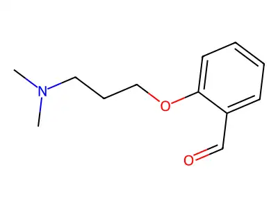 2-[3-(Dimethylamino)propoxy]benzaldehyde hydrochloride structure