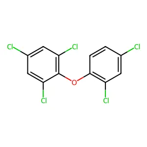 2,2',4,4',6-Pentachlorodiphenyl ether structure