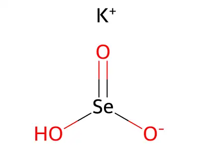 Dipotassium selenite structure
