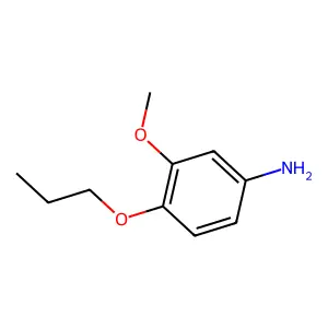 m-Anisidine, 4-propoxy- structure
