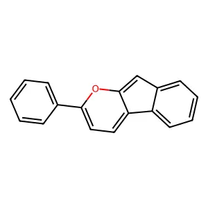 2-Phenylindeno[2,1-b]pyran structure