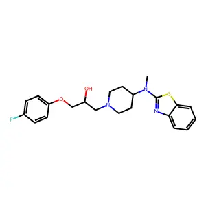 Sabeluzole structure