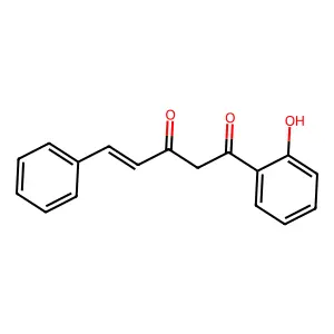 4-Pentene-1,3-dione, 1-(2-hydroxyphenyl)-5-phenyl- structure