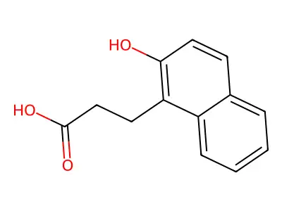 2-(2-Naphthyl)-2-hydroxypropanoic acid structure