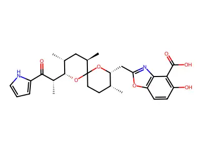3-Hydroxycezomycin structure