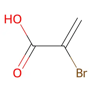 2-Bromoacrylic acid structure