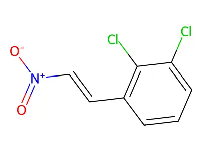 1-(2',3'-Dichlorophenyl)-2-nitroethylene structure