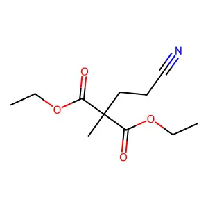 3-Methyl-3-phenylcyclopropane-1,1,2,2-tetracarbonitrile structure
