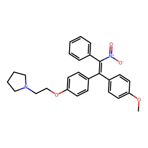 Nitromifene structure