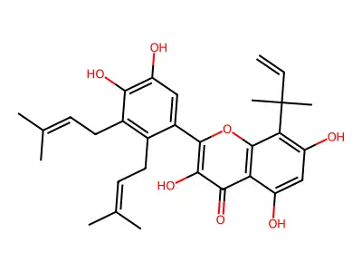 Broussoflavonol C structure