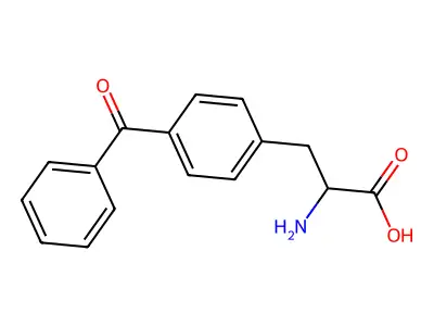 2-amino-3-(4-benzoylphenyl)propanoic Acid structure