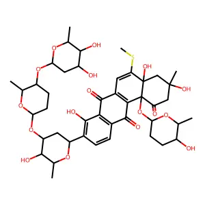 Urdamycin E structure