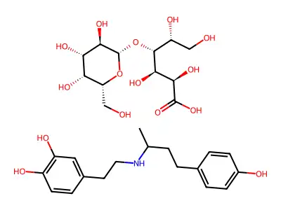 Dobutamine lactobionate structure