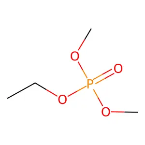 Ethyl dimethyl phosphate structure
