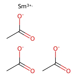 Samarium acetate structure