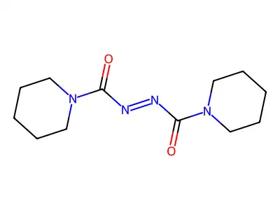 1,1'-(Azodicarbonyl)dipiperidine structure