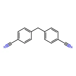 4,4'-Methylenebisbenzonitrile structure
