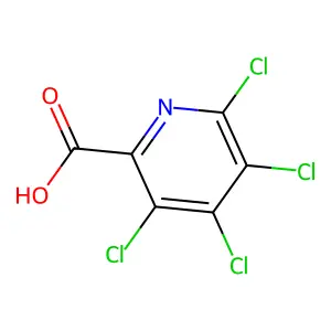 3,4,5,6-Tetrachloropyridine-2-carboxylic acid structure