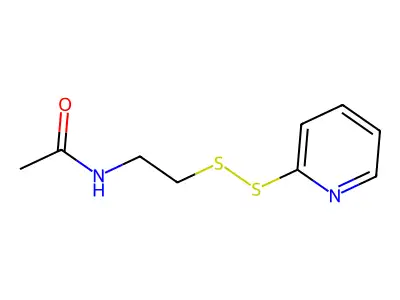 2-(Acetamido)ethyl-2'-pyridyl disulfide structure